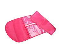 Generic Borsa Portaoggetti per Estensioni dei Capelli Organizzatore Portatile per Clamp/Holder in Trame Vergini di Capelli Umani, Design con Chiusura a Zip per L'organizzazione di Forniture