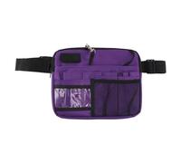 Generic Borsa Portaoggetti per Forniture Mediche Multicompartimento per Infermiere per Ospedale, per Infermiere in Tessuto Oxford Resistente per Medici Infermieri Lavoratori 262g (PURPLE)