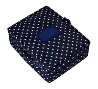 Generic Borsa Portaoggetti per Trucco in Tessuto Oxford, Multistrato Portatile di Grande capacità per Prodotti Toilette Viaggio (BLACK)