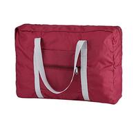 Generic Borsa Portaoggetti Pieghevole, Borsone da Viaggio Spazioso e Leggero per un Facile Trasporto, Perfetto per gli Avventurieri e per lo Stoccaggio Quotidiano, Tessuto in Nylon Resistente (WINE