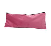 Generic Borsa Portaoggetti Portatile per Mahjong con Cerniera per Amanti dei Viaggi e dei Giochi di società Flanella Leggera 6,50x17,32 Pollici (PINK)