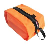 Generic Borsa Portascarpe Oxford con Cerniera e Maniglia, Organizer per Scarpe Antispruzzo per Articoli da Toeletta, 11,8x6,3x5,5 Pollici (ORANGE)