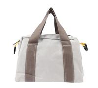 Generic Borsa Portautensili per Hardware in Tela Grigia, Impermeabile e Resistente All'usura, Borsa per Attrezzi di Grande capacità, Ideale per Riparazioni Auto, Elettricisti, Idraulici (30,5 cm/12