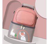 Generic Borsa Termica per Biberon Zaino Refrigerante per Latte in Nylon Isolamento a Doppio Strato Borsa per Latte Materno a Temperatura Stabile per Mamma, Allattamento per Bambini per Madri (#1)