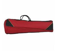 Generic Borsa Trombone Tenore Custodia Sacca Zaino Tasca Accessori Oxford Impermeabile Imbottita E Leggera con Maniglie Laterali Adatta per Band Scolastiche Orchestra Trasporto Urbano, Rosso