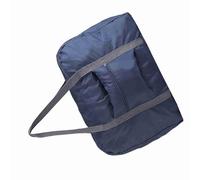 Generic Borsone Pieghevole di Grandi Dimensioni per un Facile Trasporto e Organizzazione, Nylon Morbido e Resistente, Perfetto per i Viaggi e L'uso Quotidiano (Profondo blu)
