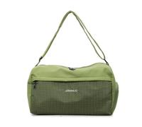 Generic Borsone Sportivo Borsa Palestra Borsa Viaggio Borsone Allenamento con Tracolla Regolabile E Tasca Frontale Organizzata Tessuto Resistente in Oxford, Array, Verde