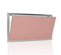 Generic - Botola di ispezione ignifugo in cartongesso e alluminio, cm 45 x h 45, per termocamini e locali caldaia