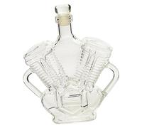 Generic Bottiglia di Whisky a Forma di Motore V8, Originale per La Casa, Il Soggiorno O