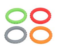 Generic Braccialetti per Denti per Bambini, Calore -Sollievo Gengivale Resistente 4 Pezzi di Denti da Baby da Braccialetto Silicone