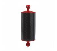Generic Braccio Luce Subacquea Accessorio Fotografia Carbonio Braccio Galleggiante Boa per Videocamera Alluminio Adatto a Immersioni Riprese Foto Sott'acqua, Rosso, 8 Pollici - 619g Galleggiabilità