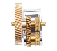 Generic Braccio per Estrusore con Rivestimento Nanometrico in Ottone, Design Leggero, Braccio in Lega di Alluminio per Stampante 3D Lab P1S, Parte di Ricambio 1 Gold Gear 4 Accessori