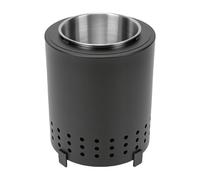 Generic Braciere da Tavolo Compatto, Combustione Efficiente, Basso Fumo per Avventure All'aria Aperta, Acciaio Inossidabile, 16,5 X 13 X 13 cm.