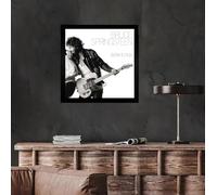 Generic Bruce Springsteen, copertina dell'album Born to Run, poster, stampa artistica da parete o completamente incorniciata. Dimensioni reali delle copertine in vinile originali. (incorniciato)