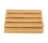 Generic Budelli in Collagene per Salsicce Budelli per Salsicce Commestibili Flessibili e Durevoli per la Domestica, 5 Pezzi