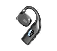 Generic Business Bluetooth V5.4 - Auricolare singolo auricolare, nero, in ear, 200 ore in standby, portata 10 metri