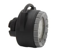 Generic Bussola Subacquea Magnetica Luminosa per Subacquei, ABS Impermeabile Fino a 50 M di profondità con Morsetto per Tubo di Respirazione Navigazione Affidabile (GRAY)
