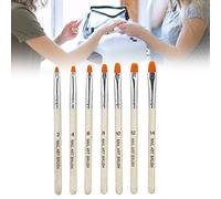 Generic Busta per Unghie, Pennello per Unghie, Non Facile Perdere i Capelli per il Soggiorno delle Donne della Casa di Manicure Beauty (GOLD)