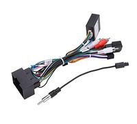 Generic Cablaggio Audio, Adattatore per Cablaggio Stereo con Scatola CAN Bus a 16 Pin, Cavo di Ricambio per Autoradio Cruze Malibu