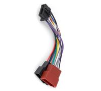 Generic Cablaggio Stereo a 16 Pin Porta a 16 Pin in Plastica Resistente in Metallo per Adattarsi a Mini Fit per Cavo di Cablaggio con Spina Iso a 8 per 2003-on Car Audio