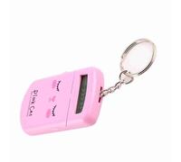 Generic Calcolatore, Mini Calcolatrice con Calcolatrice Aritmetica di Portachiavi a 8 Cifre per Bambini, Studenti, Amici (PINK)