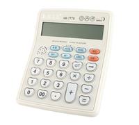 Generic Calcolatrice, Calcolatrice di Base Scientifica con Grande Schermata 12 Cifre con Riproduzione Musicale, Ora, Impostazione della Data, Regolazione del Volume, Funzione di Allarme
