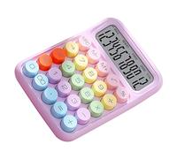 Generic Calcolatrice, Calcolatrice Elettronica Colorata a Tenuta Stagna, Squisita, Pratica, Multifunzionale, per la Scuola e la Casa (PURPLE)