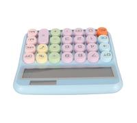 Generic Calcolatrice da Tavolo Elettronica Colorata con Cuscinetti Antiscivolo per Calcoli Efficienti (BLUE)
