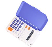 Generic Calcolatrice per Studenti Piccola e Colorata Portatile con Custodia Ribaltabile per L'apprendimento dei Bambini, Leggera e Facile da Usare, 1 Calcolatrice