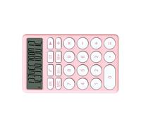 Generic Calcolatrice Portatile Cartoon con Display a Grande Schermo Piacevole Esperienza Matematica (PINK)
