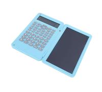 Generic Calcolatrice Scientifica da Tavolo con Blocco Note e Display LCD da 6 Pollici per Uso Scolastico in Casa e in Ufficio (BLUE)