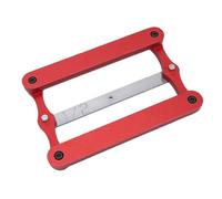 Generic Calibro Centrale per la Lavorazione del Legno Strumento di Marcatura per Posizionamento Preciso per Falegname Localizzatore di Fori Diritti, Portatile e Pratico per Professionisti e