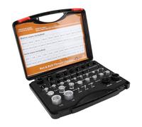 Generic Calibro Identificativo per Dadi e Bulloni in Alluminio Strumento di Misurazione Portatile Ad Alta Precisione per Dadi e Bulloni per Riparazioni Idrauliche Automobilistiche con Scatola di