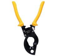 Generic Calteri di Cavi a Cricchetto, Ad Alto Contenuto di Forbici in Acciaio Carbone a Cricco per Pc Manico in Plastica Taglieri per Taglio a Cavi Trichegne Elettriche per Elettricisti