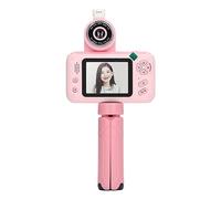 Generic CAMERA COMPACT KIDS con Foto da 40 MP e Video 1080p, Lenti a Rotatura da 180 Gradi, Giocattolo per la Fotocamera Selfie per Bambini (PINK)