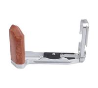 Generic Camera L Forma Maniglia Laterale Grip Leggero per XT5, Durevole Fascia da Pistola della Telecamera L Forma per Creatori di Contenuti (SILVER)