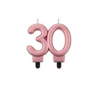 Generic Candela oro rosa numero 30
