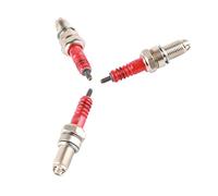 Generic Candela per Scooter Motociclette ATV 3pcs D8TC 3 Candele Ad Alte Prestazioni con Materiale Elettrodo Speciale per Motore CG6 CF250