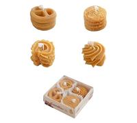 Generic Candela profumata decorativa fatta a mano. Regalo: design unico per biscotti, ideale come elemento decorativo e distributore di profumo. Candela profumata premium per un ambiente pieno di
