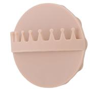 Generic Capelli Doccia Catcher Silicone Aspirazione Aspirazione Collezionista per la Pulizia del Bagno (Beige)