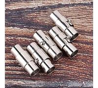 Generic Capite di estremità del Cavo per la Produzione di Gioielli, Connettore di Chiusura Bracciale Cramella a Magnetica Cuoio Magnetico Collana con Fibbia Bracciale Crasala Collana Fibbia