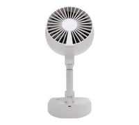 Generic Cappa da Cucina Pieghevole Bianca Portatile, Aspiratore da Tavolo Ricaricabile, 3 velocità, Staccabile per Fumi PM2.5