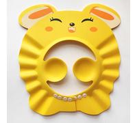 Generic Cappello da Doccia per Bambino Regolabile e Impermeabile con Copertura di Protezione per le Orecchie per il Bagnetto Divertente, Materiale EVA, Cappello da Bagno con Visiera per Baby Shower
