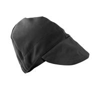 Generic Cappello per saldatura Copricapo per saldatura Cappello elastico regolabile ignifugo in cotone duro Fodera per casco resistente alla fiamma Cappello, Grigio