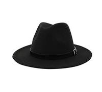 Generic Cappello Uomo Estivo Elegante Cappello con Visiera Uomo Cappello Estivo Uomo Cappelli Uomo Estivi Cappello da Mare Uomo Cappelli Uomo Cappello Uomo Estivo Elegante (Nero, Taglia Unica)