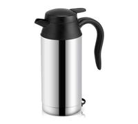 Generic Caramello di Bollitore per Auto, Scaldabicchiera per Auto -golfista per Riscaldamento in Acciaio Inossidabile 12v 750 Ml per il Viaggio