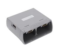 Generic Caricatore Bidirezionale per Drone Hub di Ricarica Doppia Batteria MINI 2 MINI SE Caricatore Controllo Chip Intelligente per gli Appassionati di Plastica 3,3x2,9x1,3 Pollici (GRAY)