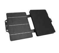 Generic Caricatore del Pannello Solare Portatile da 20 W, Pannello Solare di Ricarica Efficiente per i Telefoni Escursionistici in Campeggio, Design Pieghevole Leggero Monocristallino, il ETFE