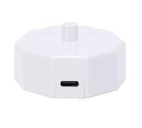 Generic Caricatore per Spazzolino Elettrico Universale Compatibile con Aquasonic Black Series e Series Design Leggero e Resistente per i Viaggi (WHITE)