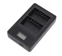 Generic Caricatore Rapido Doppia Batteria con Flash per Fotocamera con Display Intelligente per V1 V850III V860III MF-R76 Ring72 AD100Pro V1Pro Materiale ABS 1 Set Adatto per Fotografi in Movimento